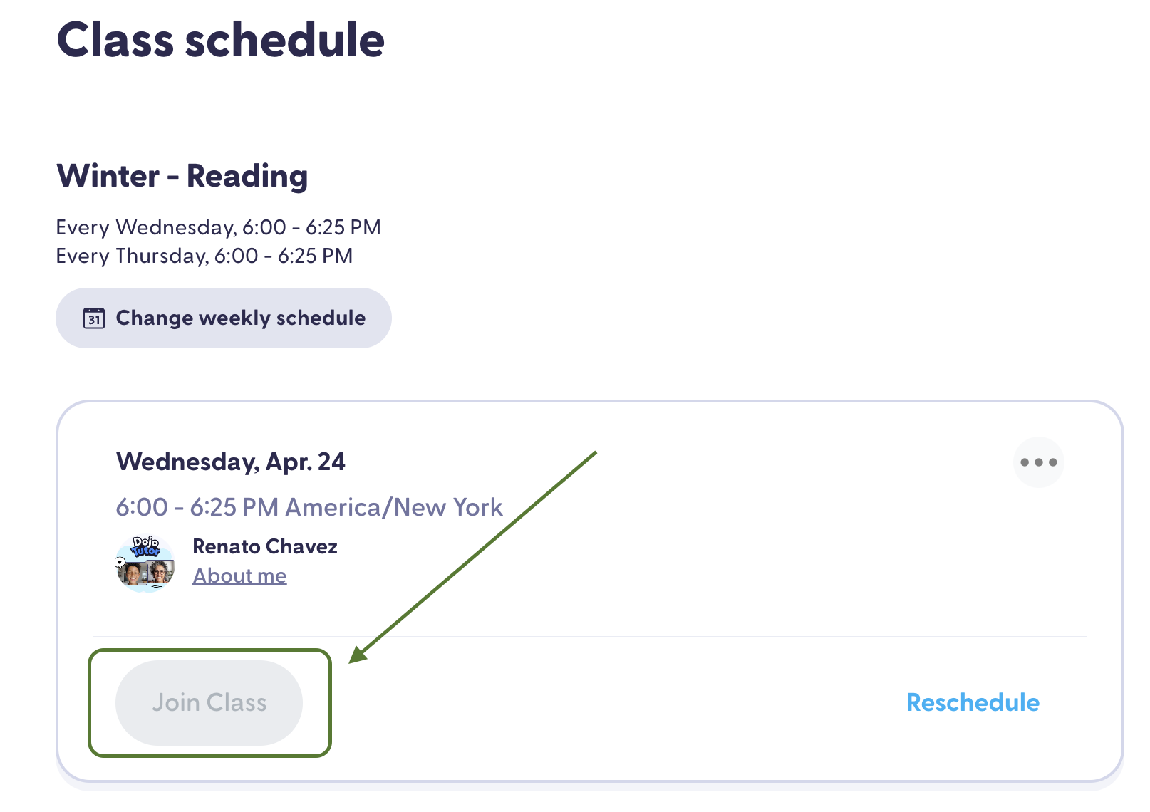 How To Join Your Dojo Tutor Class – ClassDojo Help Center